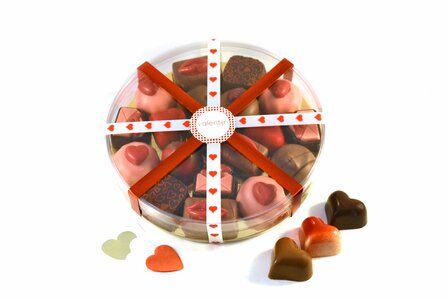 Rondo Valentijnbonbons chocolade kado